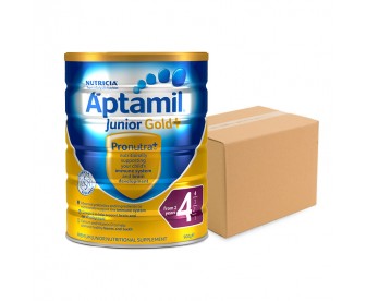 Aptamil Gold+ 爱他美金装牛奶粉4段 900克x6罐 Aptamil Gold+ 爱他美金装牛奶粉4段 900克x6罐